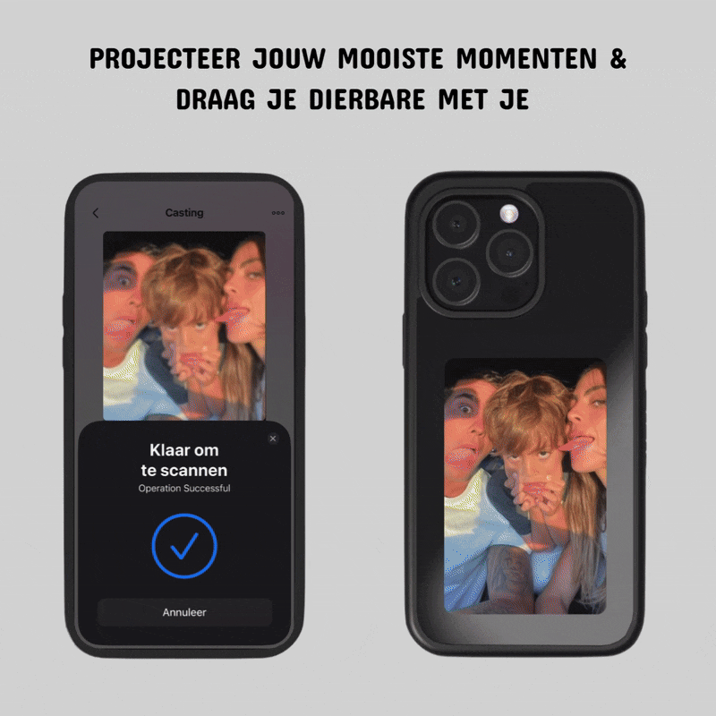 SHOWCASE 4 kleuren + Gratis Screenprotector (t.w.v. €15)